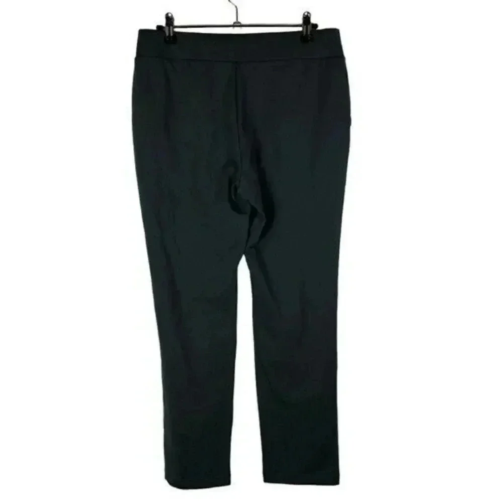 J Jill Petite Teal Blue Slim Leg Cotton Pants SP - Picture 2 of 4